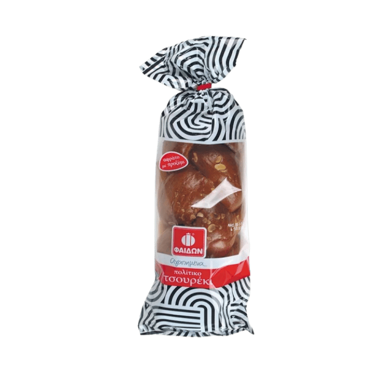 Politiko Tsoureki (400g) Fedon von Fedon bei Araxxon  - Hochwertiges griechisches Produkt.   Politiko Tsoureki (400g) Fedon από Fedon στο Araxxon  - Αυθεντικό ελληνικό προϊόν.